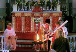 Preparation of the Paschal Candle