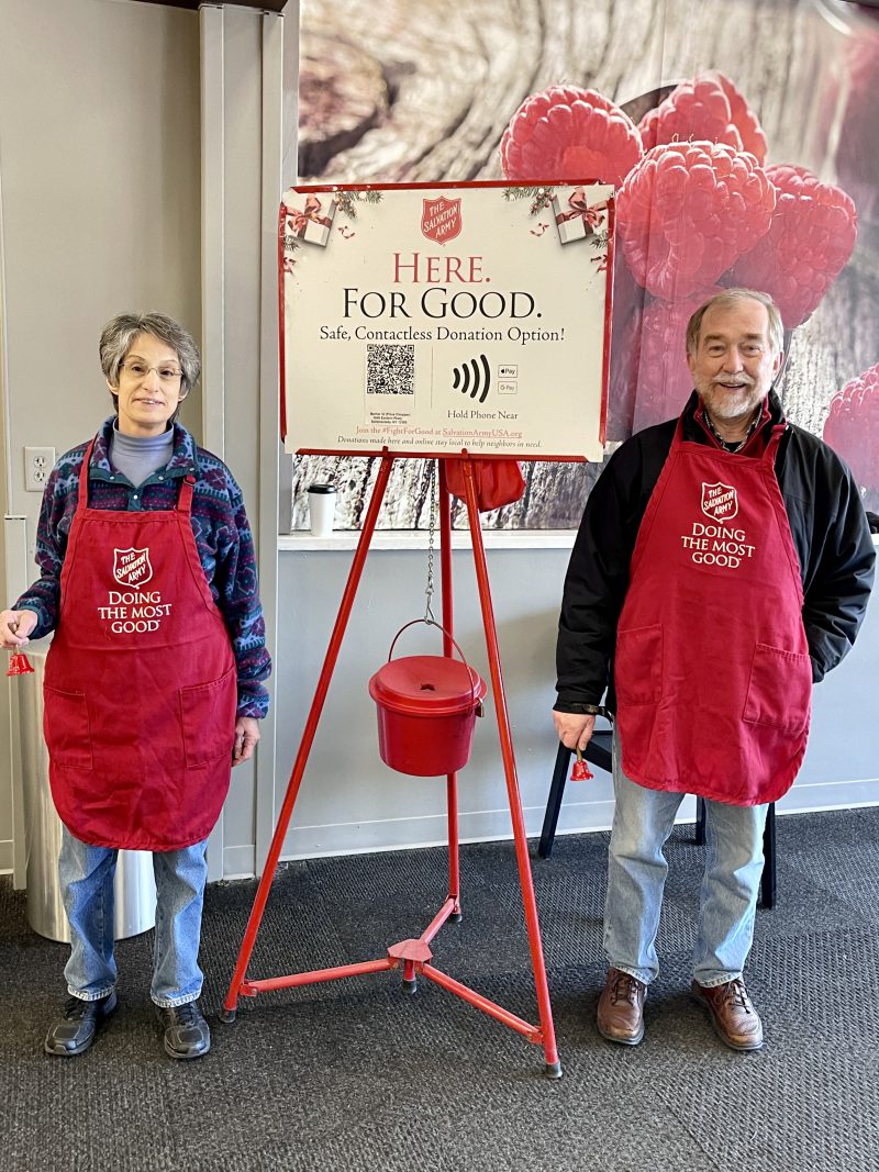 Salvation Army Bell Ringing 12/10/2022 St. Episcopal Church