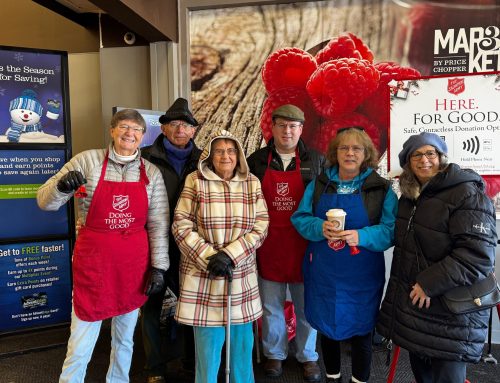 Georgians Volunteered as Bell Ringers for the Salvation Army on Saturday December 14, 2024