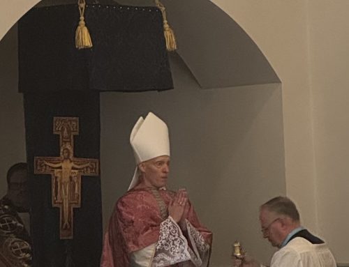 We had a visit from our Bishop, Jerimiah Williamson, on Sunday, December 14, 2025